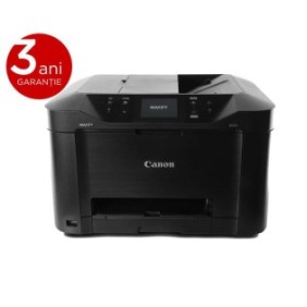 Multifunctional inkjet color canon maxify mb5150 dimensiunea4(printare copiere scanare fax) duplex viteza 24ipm alb-negru15.5ipm