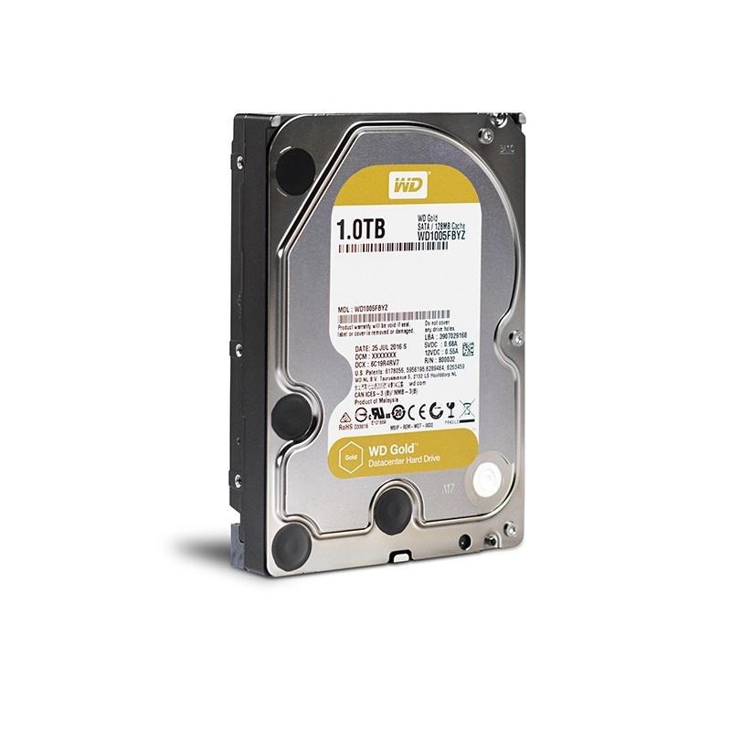 Hdd intern wd 3.5 1tb 7200rpm wd gold sata3 128mb datacenter