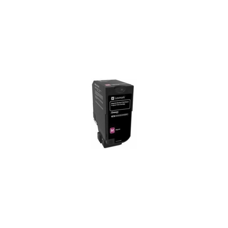 Toner lexmark 74c2sm0 magenta 7 k cs720de / cs720dte / cs725de/ cs725dte / cx725de /