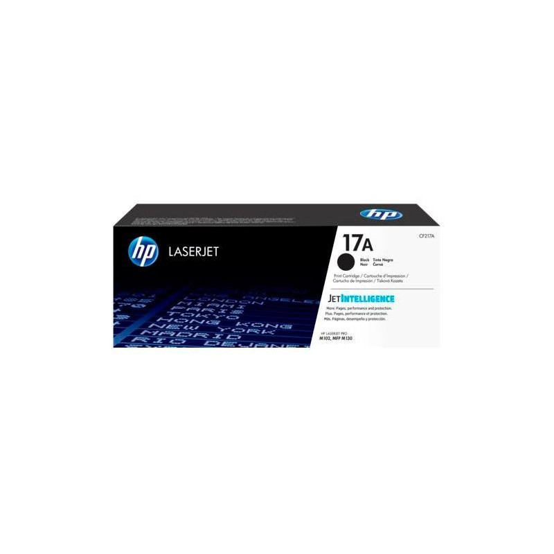 Toner hp cf217a 1.6 k laserjet pro m102a