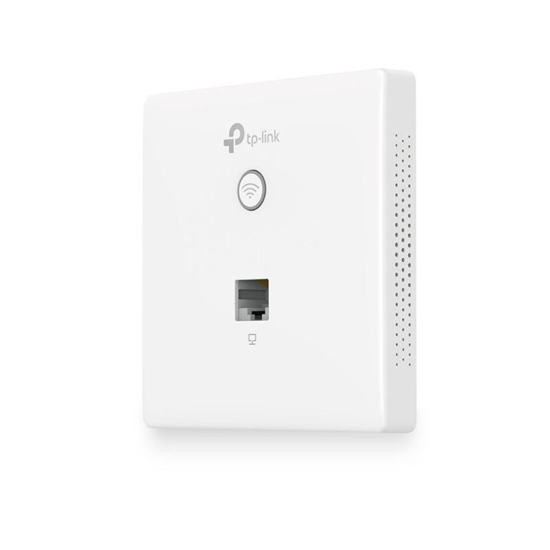 Tp-link access point wireless n300 cu montare în doza de peperete eap115-wall 10/100mbps ethernet (rj-45)