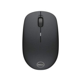 Dell mouse wm126 wireless 1000 dpi 3 buttons scrolling wheel wireless receiver color: black