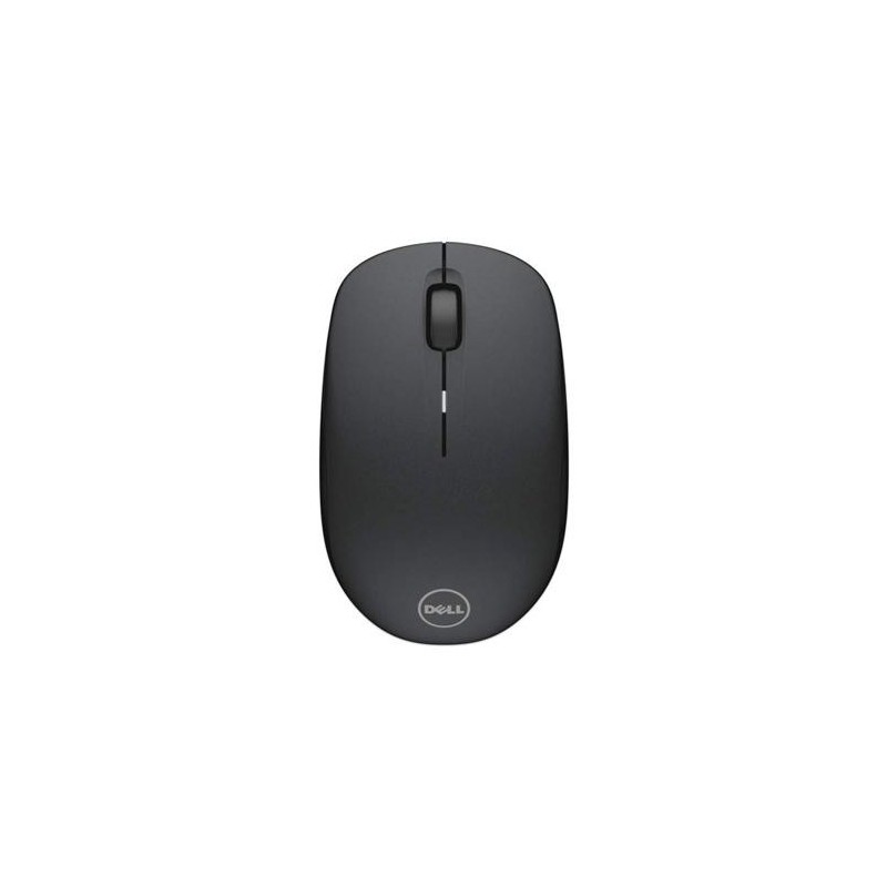 Dell mouse wm126 wireless 1000 dpi 3 buttons scrolling wheel wireless receiver color: black