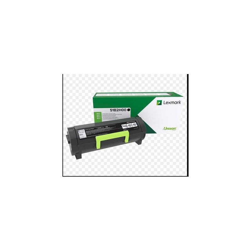 Toner lexmark 51b2h00 black 8.5 k ms417dn ms517dn ms617dnmx617de mx517de mx417de.