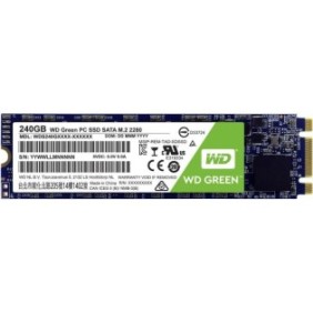 Ssd wd 240gb green m.2 2280 sata rata transfer r/w 540mbs/465mbs