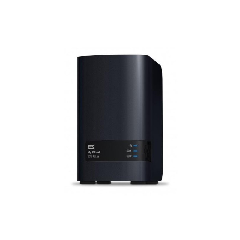 Nas wd my cloud ex2 ultra 2 bay 3.5 16tb wd red nas drives gigabit