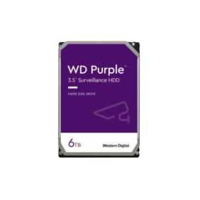 Hdd intern wd 3.5 6tb purple sata3 intellipower (5400rpm)  64mb surveillance hdd