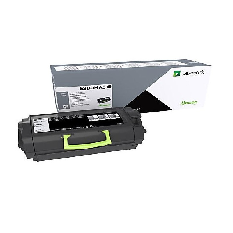 Toner lexmark 53b0ha0 black 25 k compatibilitate mx717de.