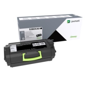 Toner lexmark 53b0xa0 black high yeld 45 k compatibilitatemx718de ms818dn.