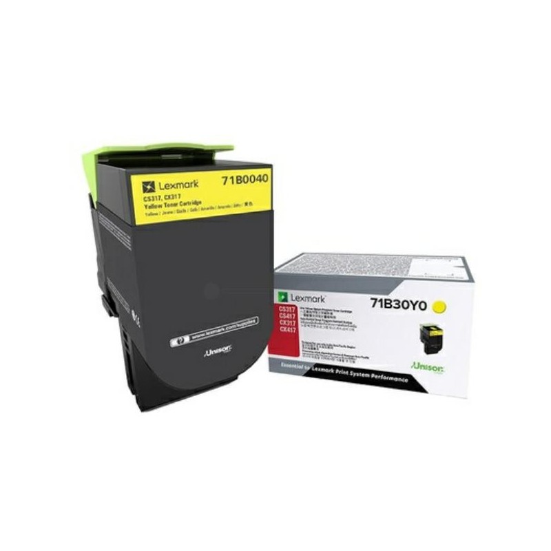 Toner lexmark 73b0040  galben 15 k cx827de cs827de