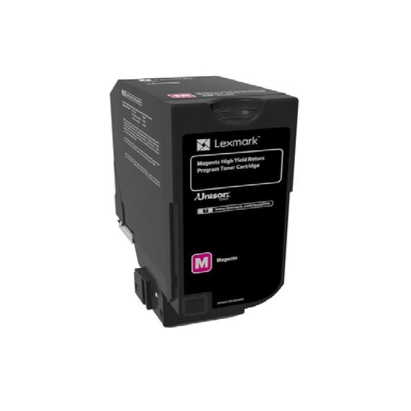 Toner lexmark 84c2hm0 return program magenta 16k compatibilcucx725de cx725dhe cx725dthe