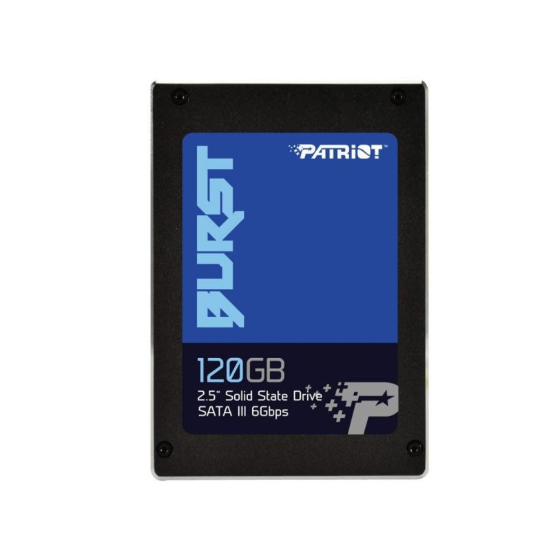 Ssd patriot burst 120gb 2.5 sata3 r/w speed 560mb/s/540 mb/s 7mm