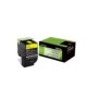 Toner lexmark 70c20ye yellow 1 k cs510de cs410dn cs310dncs310n cs410n cs410dtn cs510dte