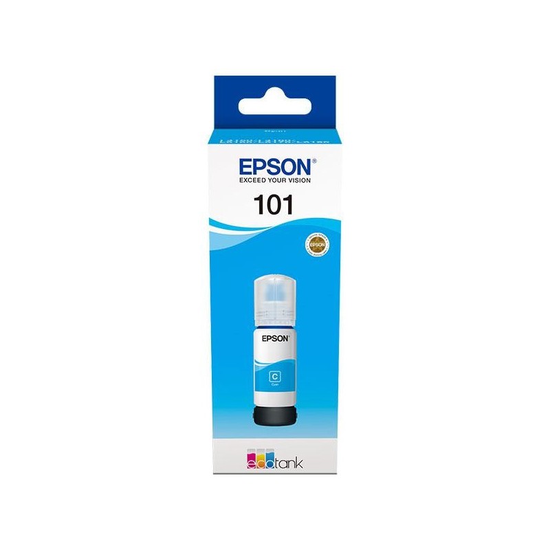 Cartus cerneala epson 101 ecotank  cyan capacitate 70ml pentru l6170 l4160 l4150 l6190