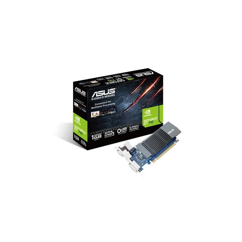 Placa video asus nvidia geforce gt 710 gt710-sl-1gd5-brk pci express2.0 gddr5 1gb 32-bit engine clock: