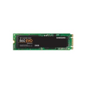 Ssd samsung 250gb 860 evo m.2 2280 sata rata transfer r/w: 550/520 mb/s