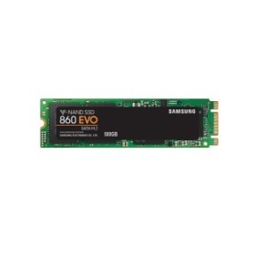 Ssd samsung 500gb 860 evo m.2 2280 sata rata transfer r/w: 550/520 mb/s