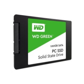 Ssd wd 120gb green 2.5 sata 3 r/w speed: up to 540mbs/430mbs