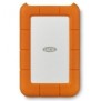 Hdd extern lacie 2tb rugged 2.5 usb3.0 argintiu si portocaliu