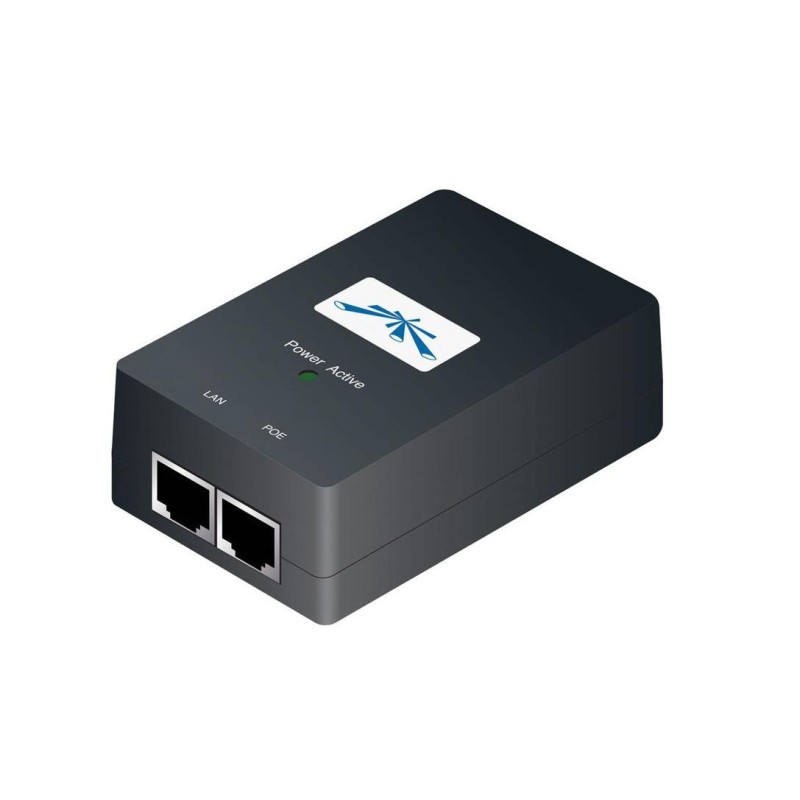 Ubiquiti poe 24v-24w power adapter output voltage: 24vdc @ 1.0a inputvoltage: 90-260vac @ 47-63hz input