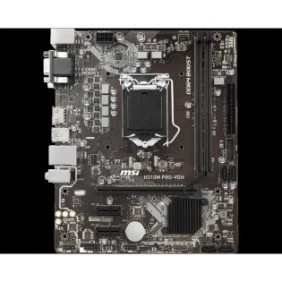 Placa de baza msi socket lga1151 -v2 h310m pro-vdh intel h310 2*ddr42133mhz 1*vga 1*hdmi 1*pciex16