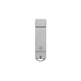 Usb flash drive kingston 128gb ironkey  basic s1000 encrypted usb 3.0 fips 140-2 level 3