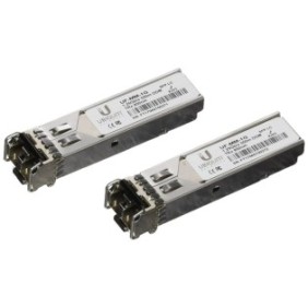 Ubiquiti u fiber uf-mm-1g multi-mode module 1g 2-pack data rate: 1.25 gbps sfp cable distance: