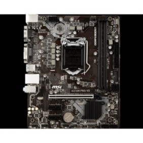 Placa de baza msi socket lga1151-v2 h310m pro-vd intel h310 2* ddr42666/ 2400/ 2133 mhz