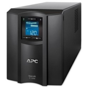 Ups apc smart-ups c line-interactive / sinusoidala 1500va / 900w 8conectori c13 baterie rbc6 optional