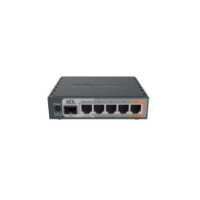 Mikrotik 5-port gigabt ethernet router rb760igs 5* 10/100/1000ethernetports cpu nominal frequency: 880 mhz 2* cpu