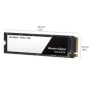 Ssd wd 500gb black m.2 2280 pcie gen3 8gb/s r/w speed: 3400mbs/2500mbs