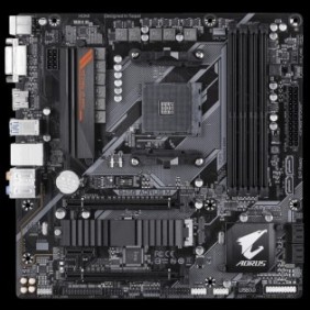 Placa de baza gigabyte socket am4 b450 aorus m amd b450 4x ddr4 3200(o.c.)/2933/2667/2400/2133 mhz