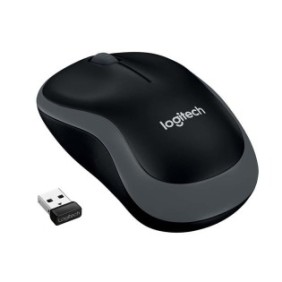 Mouse logitech m185 wireless optic interfata usb rezolutie 1000 dpi negru