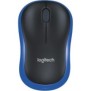 Mouse logitech m185 wireless optic interfata usb rezolutie 1000 dpi albastru