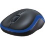 Mouse logitech m185 wireless optic interfata usb rezolutie 1000 dpi albastru