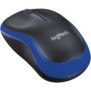 Mouse logitech m185 wireless optic interfata usb rezolutie 1000 dpi albastru