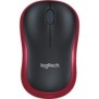 Mouse logitech m185 wireless optic interfata usb rezolutie 1000 dpi rosu