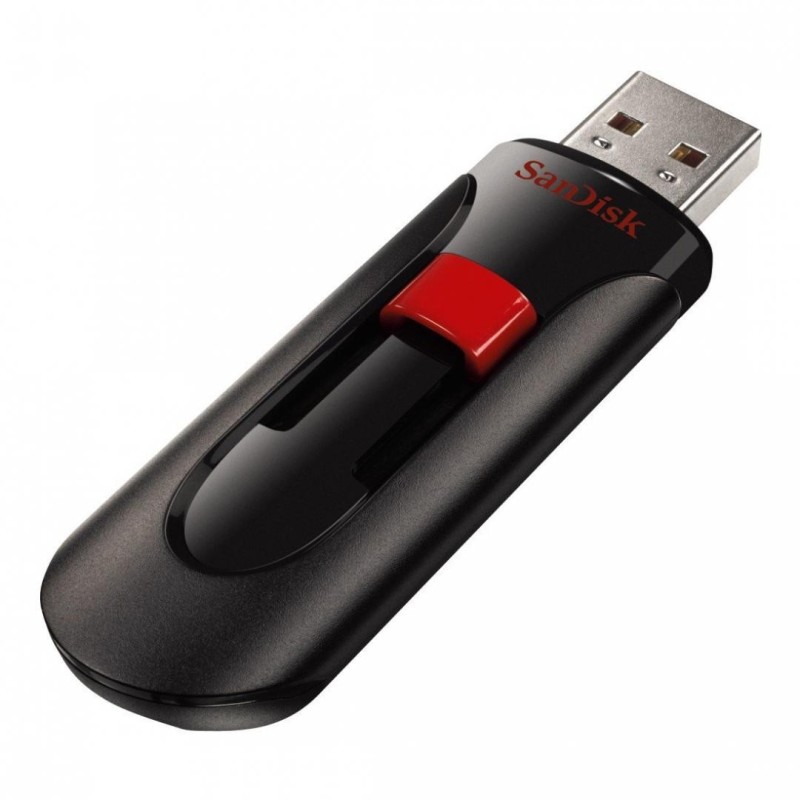 Usb flash drive sandisk cruzer glide 128gb 2.0