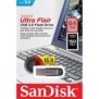 Usb flash drive sandisk ultra flair 64gb 3.0 reading speed: up to 150mb/s negru