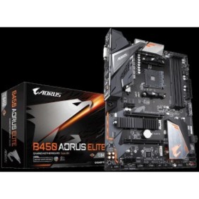 Placa de baza gigabyte socket am4 b450 aorus elite amd b450 4x ddr43200(o.c.)/2933/2667/2400/2133 mhz memory