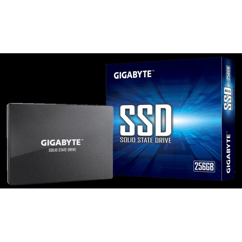 Ssd gigabyte 256 gb 2.5 internal ssd sata3 rata transfer r/w: 500/420 mb/s iops r/w: