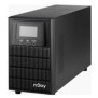 Ups njoy aten pro 1000 1000va/800w on-line (double convension ups) lcd display 3 prize schuko