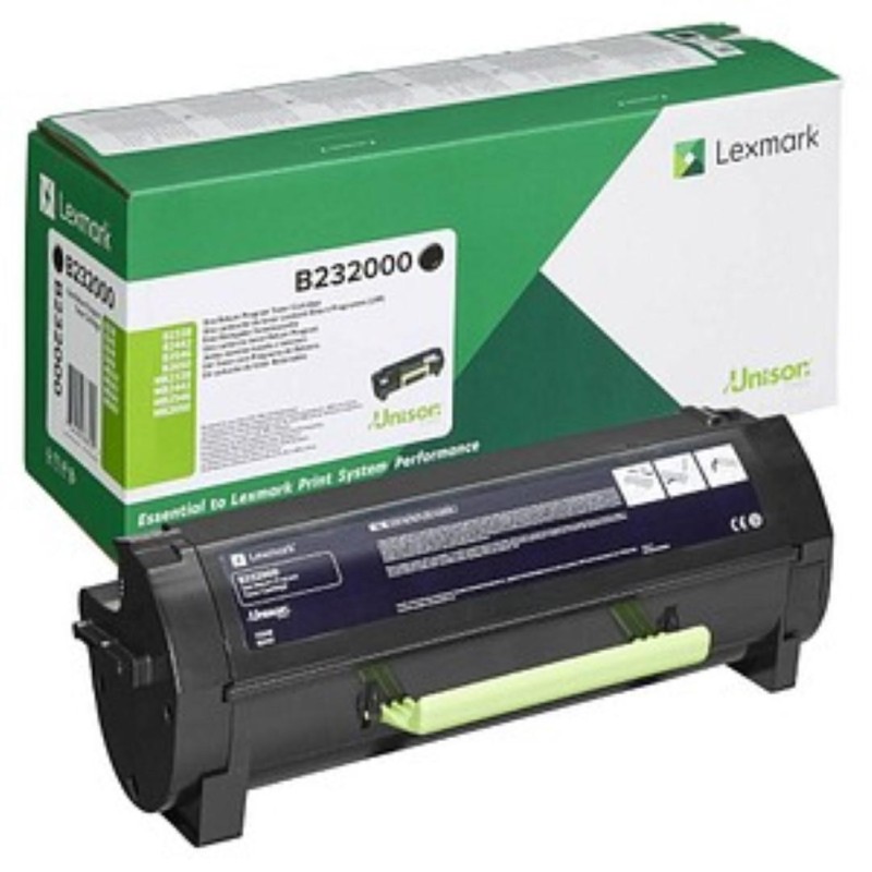 Toner lexmark b232000 black  3k return programme b2338dw / b2442dw / b2546dn / b2546dw /