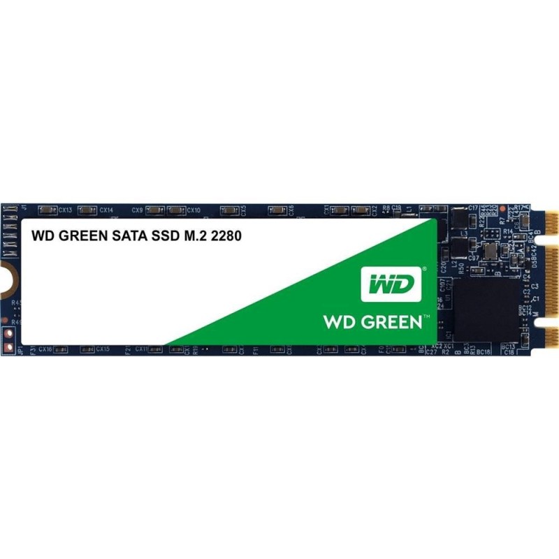 Ssd wd 480gb green m.2 sata3 6 gb/s 3d nand r/w speed: up to 545mbs/465mbs