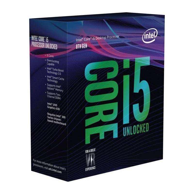 Procesor intel coffee lake i59600k processor frequency: 3.70/ 4.60 ghz fclga1151 v2 64-bit 6 nuclee