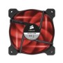 Cooler carcasa corsair af120 led low noise cooling fan 1500 rpm single pack - red