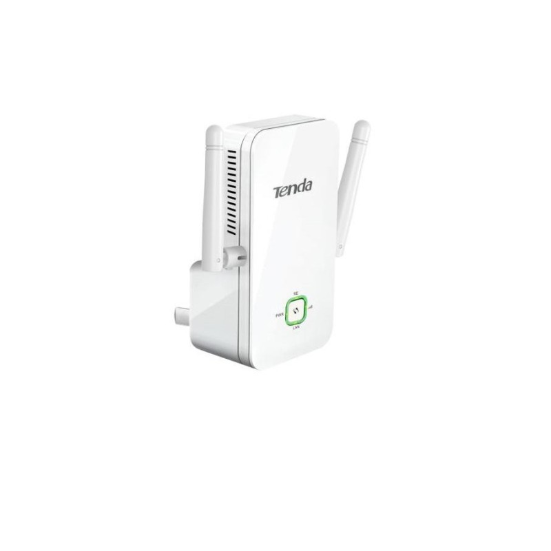 Tenda wifi repeater 300mbps a301 1 port ethernet lan megabit 2 antene 3 dbi omni-directionale