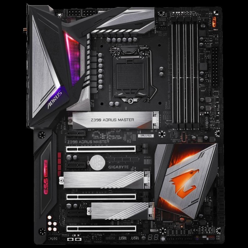 Placa de baza gigabyte z390 aorus master intel® z390 express chipset4x ddr4 dimm sockets supporting