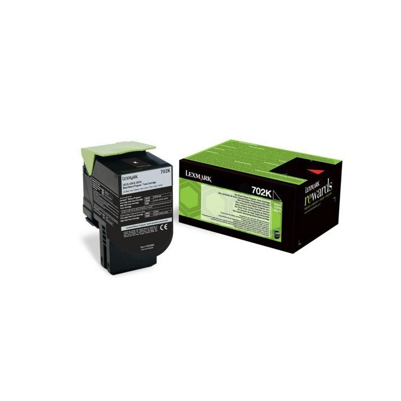 Toner lexmark 78c20k0 black 2k compatibil cu cx622ade cx625ade cs421dn cs521dn cx625adhe cx522ade cs622de cx421adn.