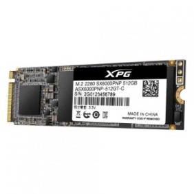 Ssd adata xpg sx8200 pro 512gb m.2-2280  pci express 3.0x2 nvme 3d nand flash r/w